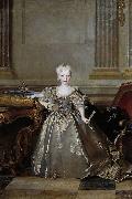 Nicolas de Largilliere, Portrait of the Mariana Victoria of Spain, Infanta of Spain and future Queen of Portugal; eldest daughter of Philip V of Spain and his second wife Eli